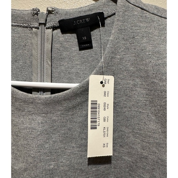 J. Crew‎ Women’s NWT Fringe Sleeveless Top Size XS - Grey - Picture 2 of 10